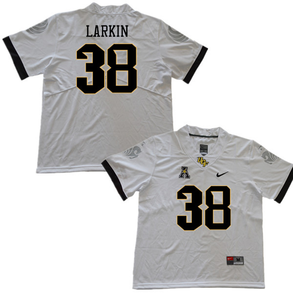 Men #38 Caden Larkin UCF Knights College Football Jerseys Sale-White